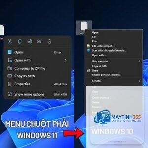 cách thay đổi menu chuột phải explorer