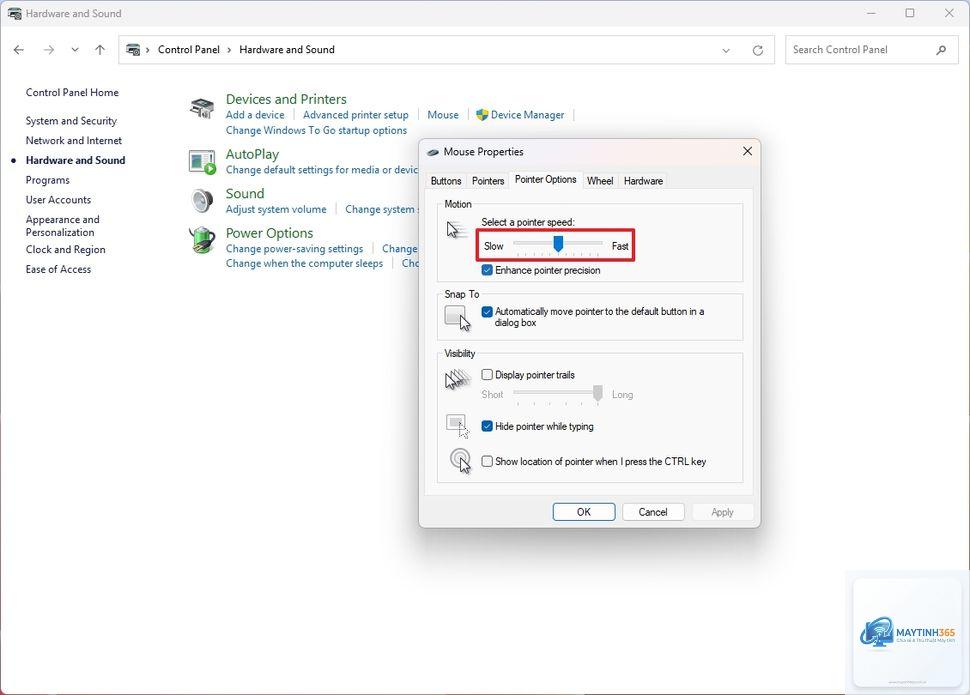 cách thay đổi mouse settings registry - Hình 4