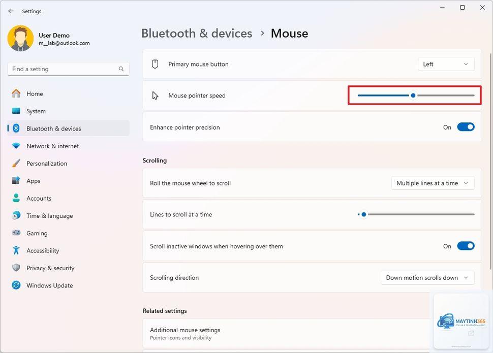 cách thay đổi mouse settings registry - Hình 5