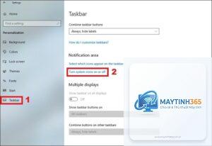 cách thay đổi pin settings