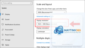 cách thay đổi screen resolution