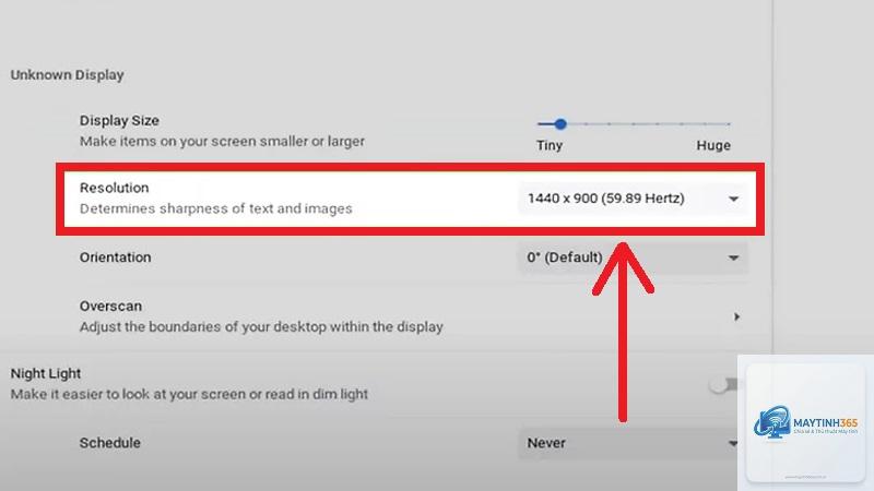 cách thay đổi screen resolution - Hình 4