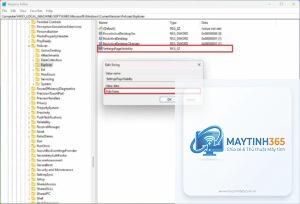 cách thay đổi terminal settings registry