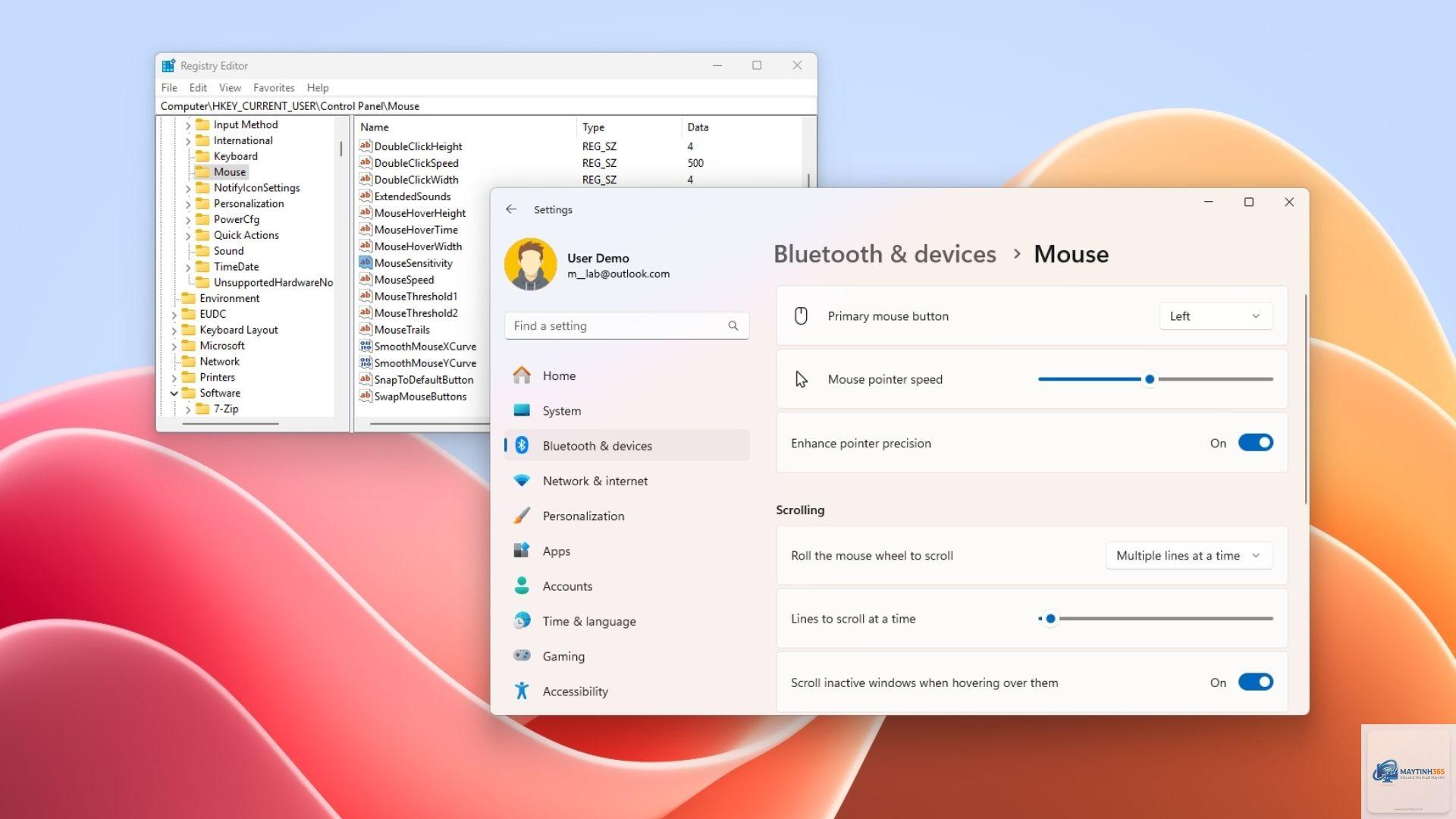 cách thay đổi tốc độ chuột windows 11 - Hình 4