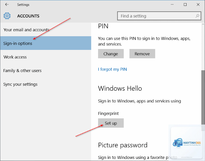 cách thêm dấu vân tay windows hello - Hình 3