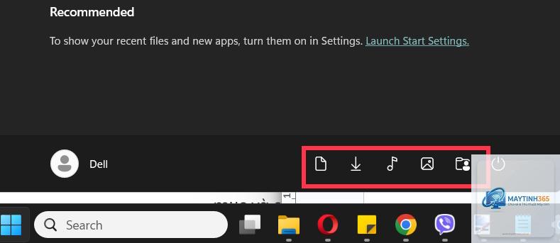 cách thêm documents vào start menu - Hình 2