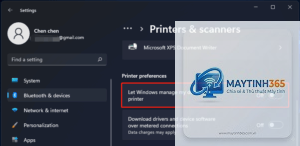 cách thêm máy in windows 11