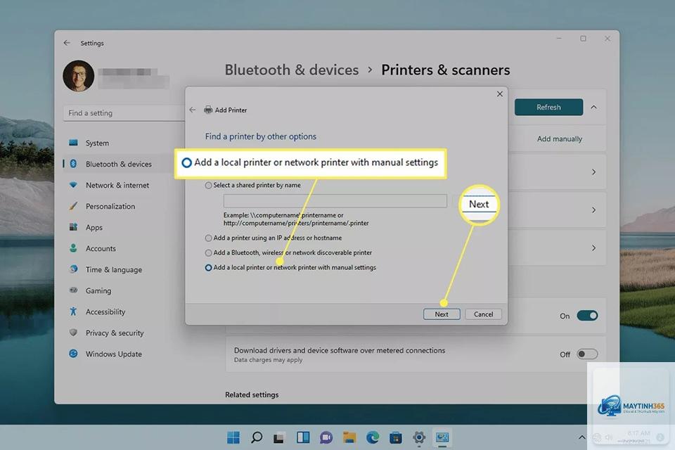 cách thêm máy in windows 11 - Hình 3