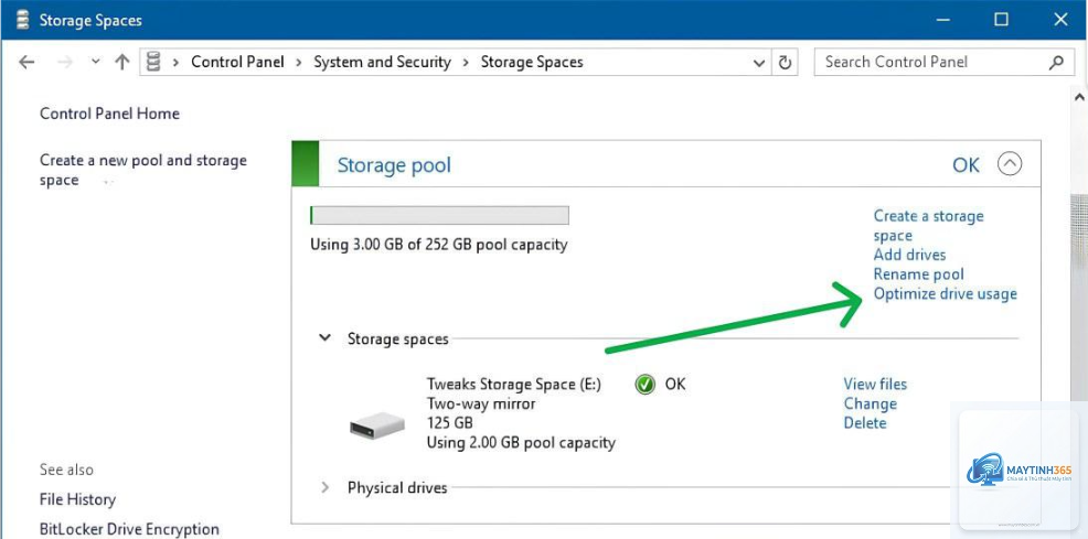 cách thêm ổ đĩa vào storage spaces