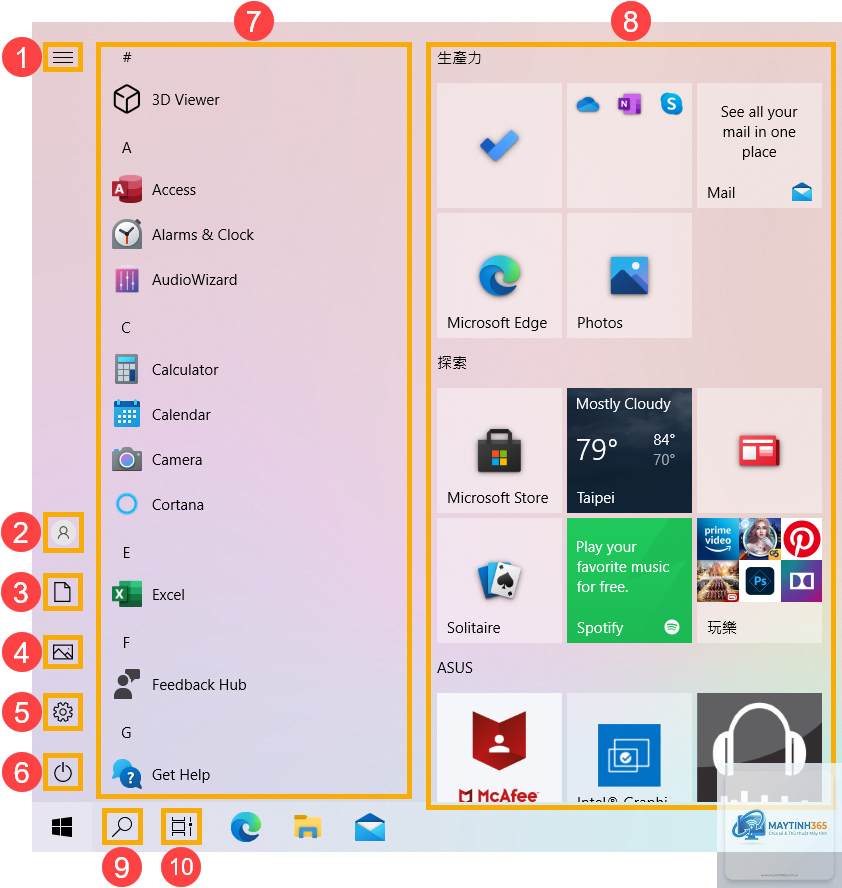 cách thêm pictures vào start menu - Hình 5