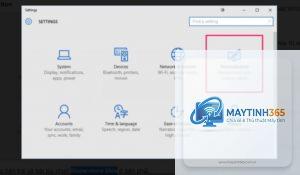 cách thêm settings vào start menu