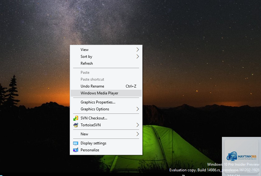 cách thêm ứng dụng vào menu chuột phải