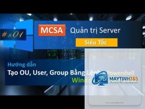 cách thêm user vào group bằng powershell