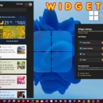 cách thêm widget vào taskbar