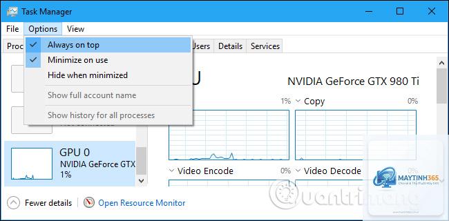 cách theo dõi gpu bằng task manager - Hình 4