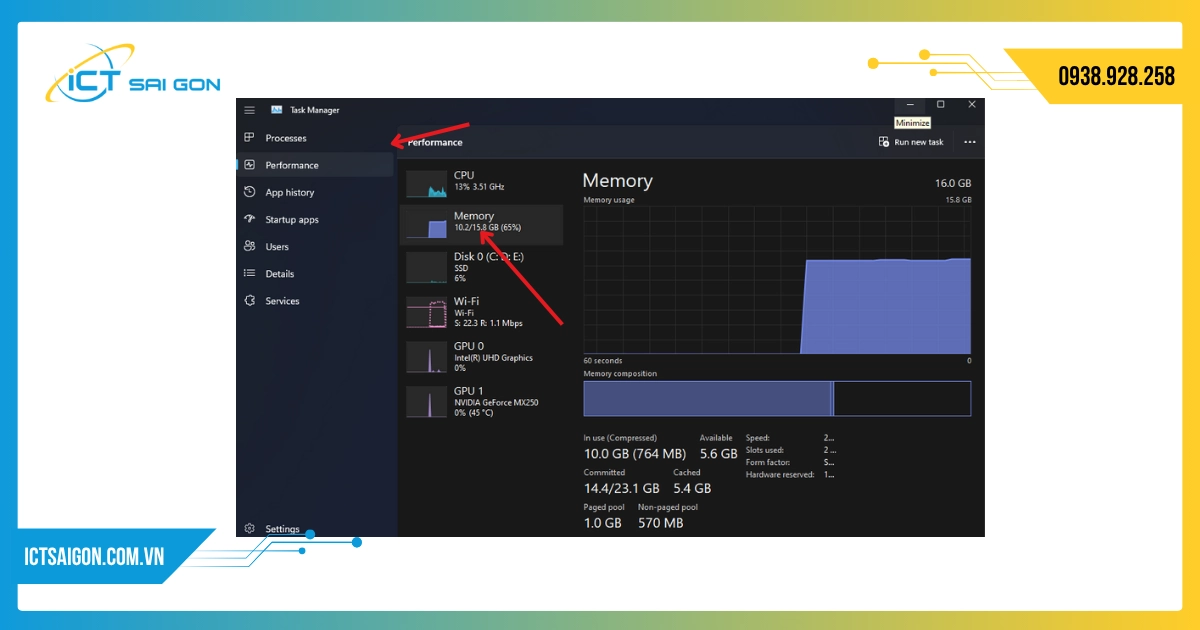 cách theo dõi ram bằng task manager - Hình 3