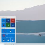 cách thiết kế start menu tối giản