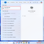 cách thiết lập device manager windows 11