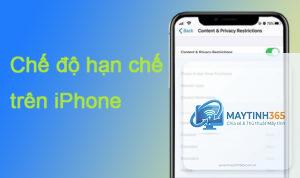 cách thiết lập device restrictions