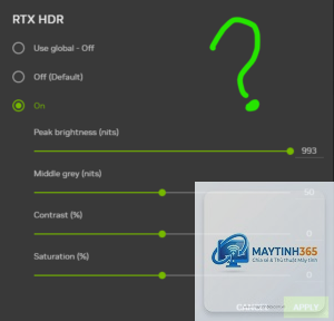 cách thiết lập hdr gaming