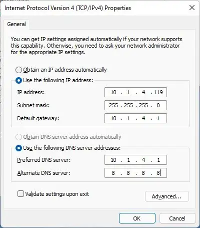 cách thiết lập ip tĩnh windows 11 - Hình 4