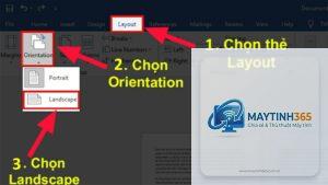 cách thiết lập landscape mode