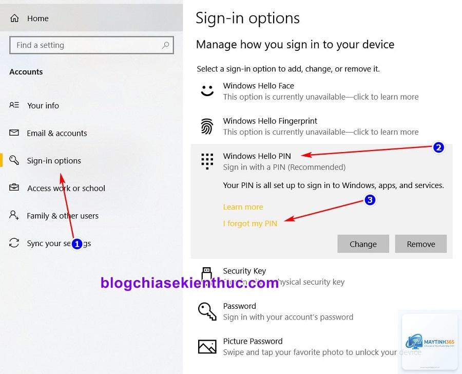 cách thiết lập mã pin windows 11 - Hình 4