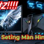cách thiết lập màn hình 360hz