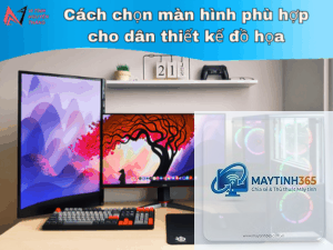 cách thiết lập màn hình cho designer