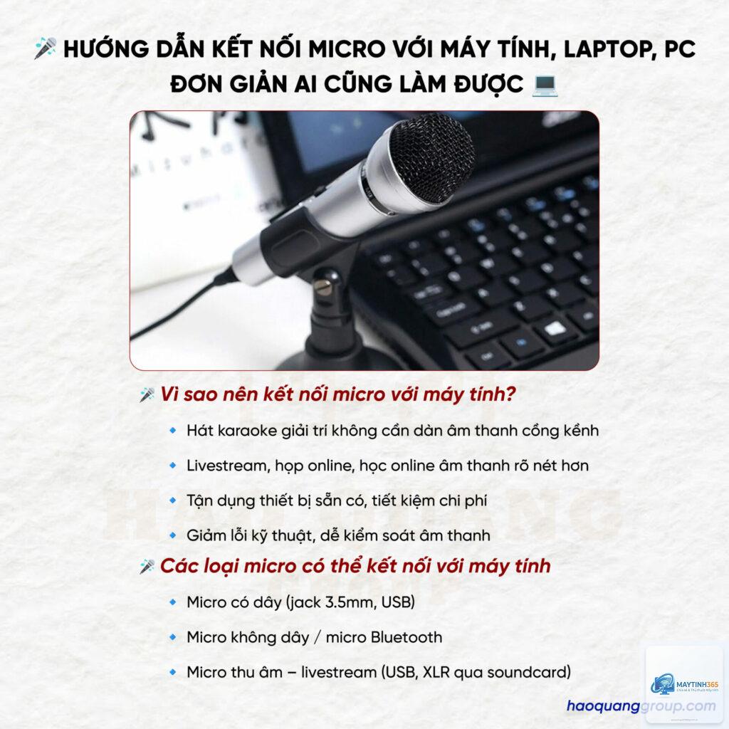 cách thiết lập micro cho họp trực tuyến