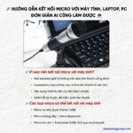 cách thiết lập micro cho họp trực tuyến