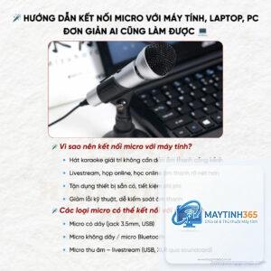 cách thiết lập micro cho họp trực tuyến