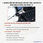 cách thiết lập micro chuyên nghiệp