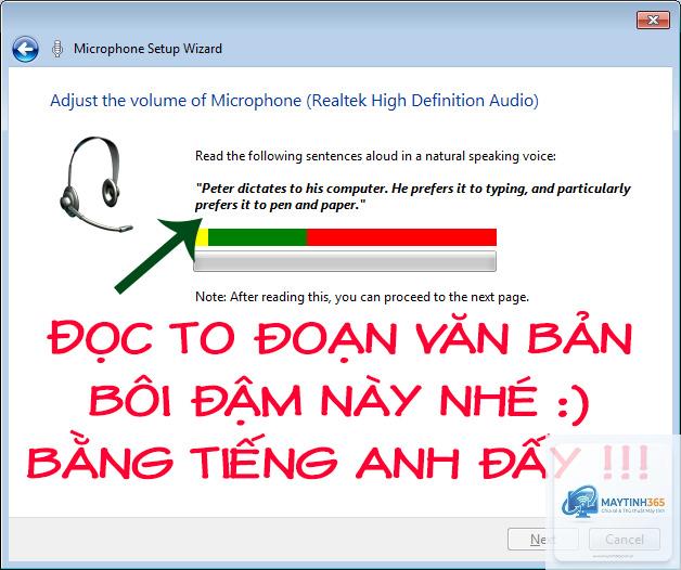 cách thiết lập microphone level - Hình 4