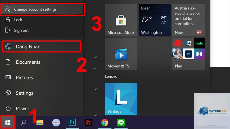 cách thiết lập password settings - Hình 3