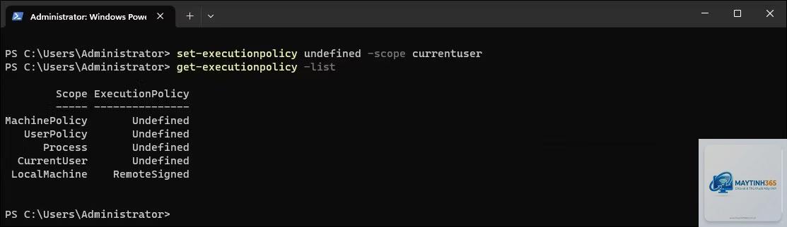 cách thiết lập powershell execution policy - Hình 1