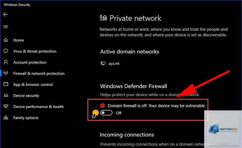 cách thiết lập private network firewall - Hình 2