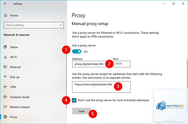 cách thiết lập proxy thủ công - Hình 3