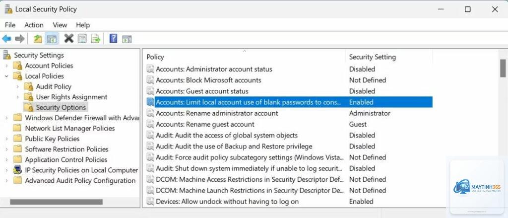 cách thiết lập remote policies