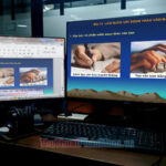 cách thiết lập slideshow nhiều màn hình