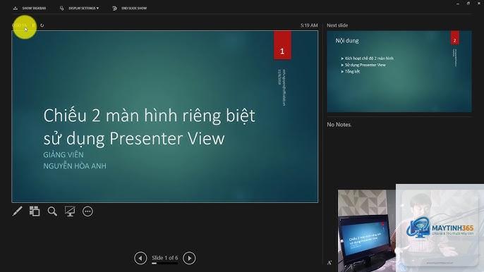 cách thiết lập slideshow nhiều màn hình - Hình 2