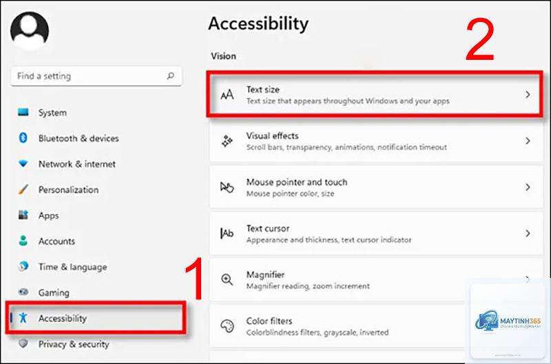 cách thiết lập text scaling - Hình 3