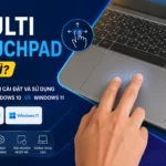 cách thiết lập touchpad đa điểm
