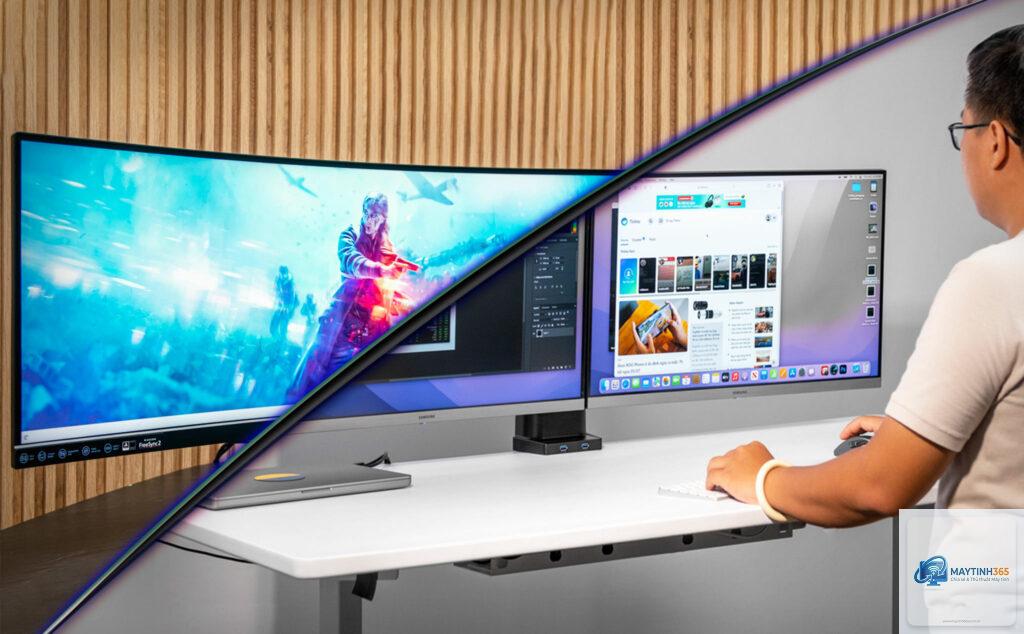 cách thiết lập ultrawide monitor