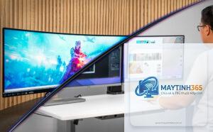 cách thiết lập ultrawide monitor