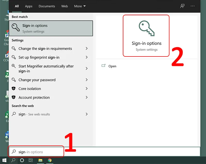 cách thiết lập vân tay windows hello