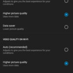 cách thiết lập video quality