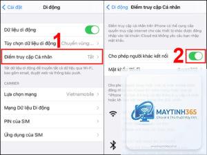 cách thiết lập wifi riêng tư