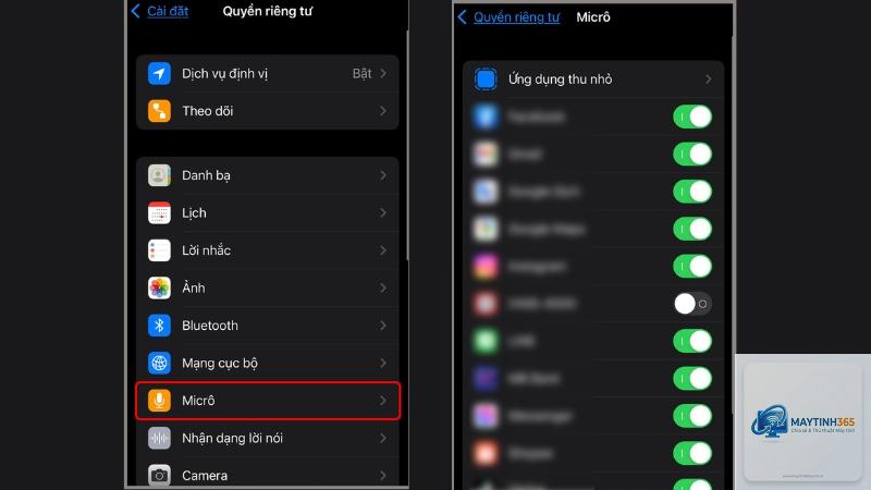 cách thu hồi quyền micro ứng dụng - Hình 4