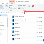 cách tìm file theo định dạng